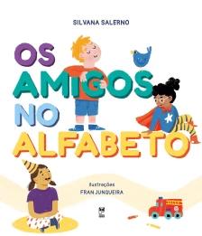 Os amigos no alfabeto
